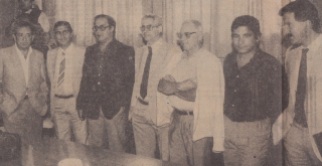 Fernando Vasconcelos, Alexandre Magalhães, Jorge Nuno Pinto da Costa, Álvaro Pinto, José Maria Pedroto, João Mota, Fernando Duarte